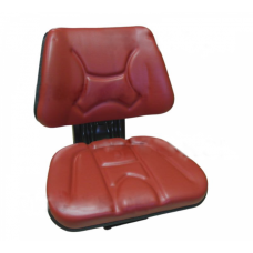 Siedzenie amortyzowane dwuczęściowe czerwone do C-330, C-360 50671060, ECO-103 Akkomsan
