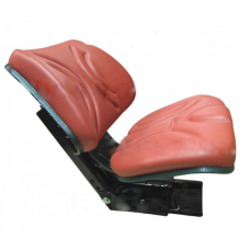 Siedzenie amortyzowane dwuczęściowe czerwone do MF-3 3027406M91, ST-13 Akkomsan